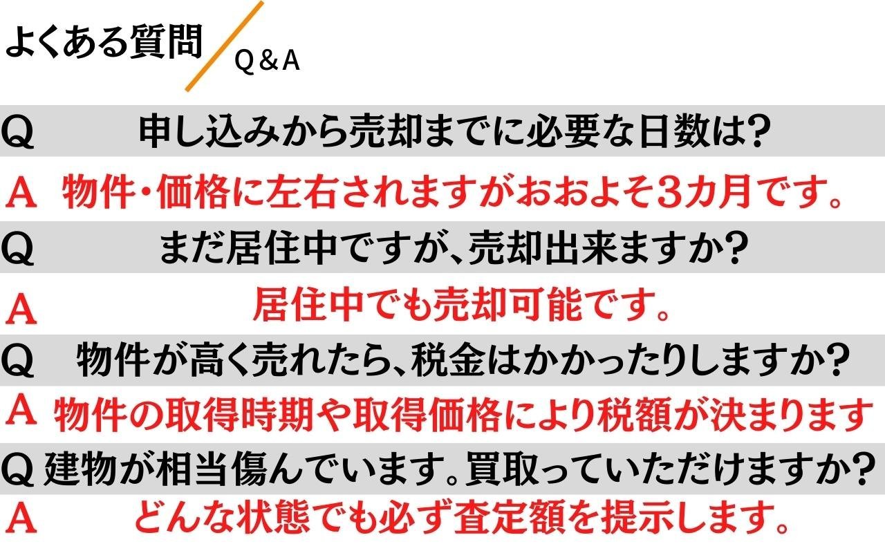 質問　回答　ハウスラック奈良　任意売却